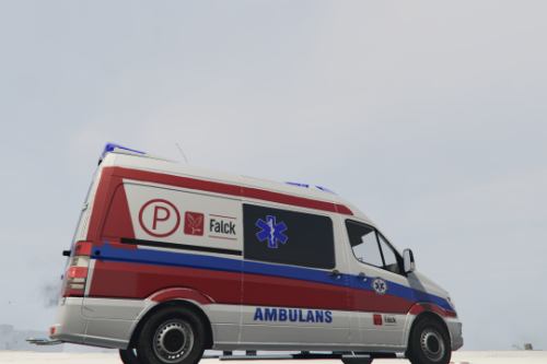 Mercedes Sprinter Polski Ambulans FALCK